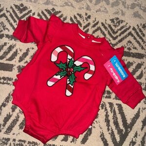 Ruffle Butts Red Christmas Sweater